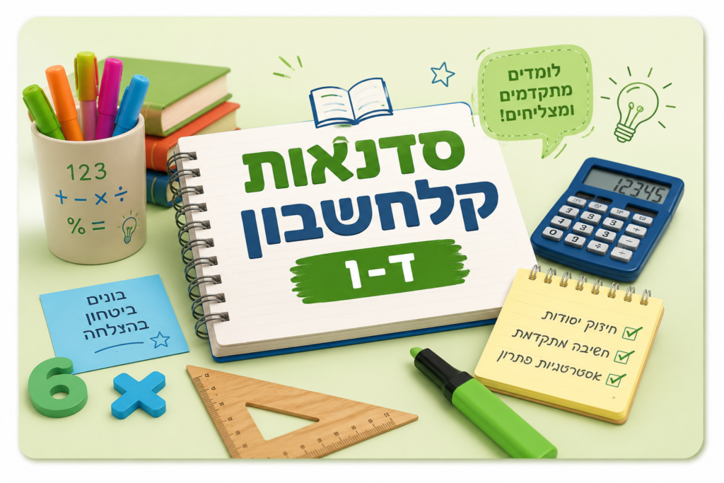 סדנה אחת של קלחשבון